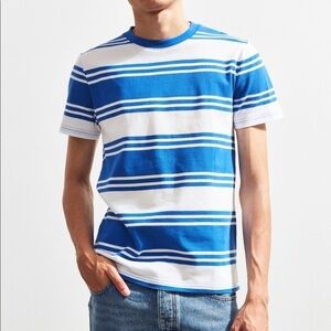Urban Outfitters Crepe Striped Tee